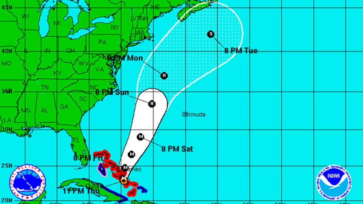 20151001 hurricane track further east 