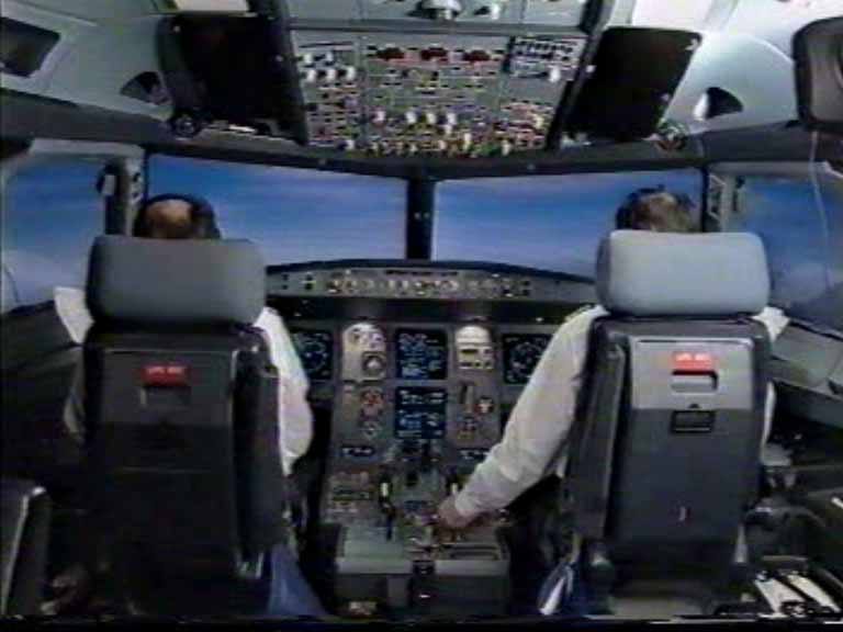 Airbus A320 cockpit