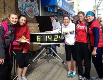 We're looking for your ugliest Jersey Shore shirt, sweatshirt, hoodie, or what have you. Jen A. Miller (third from right) can be seen wearing a Cape May sweatshirt. (Photo courtesy of Jen A. Miller)