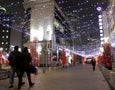 Holiday street scene