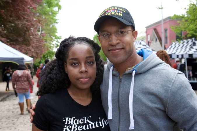 For their kids’ education sake, Ivory & Tariq Fletcher have made up their minds and will soon move to Lafayette Hill to get the kids into decent public schools. “It’s unfortunate. We will miss it here,” Tariq says. (Bastiaan Slabbers for WHYY)