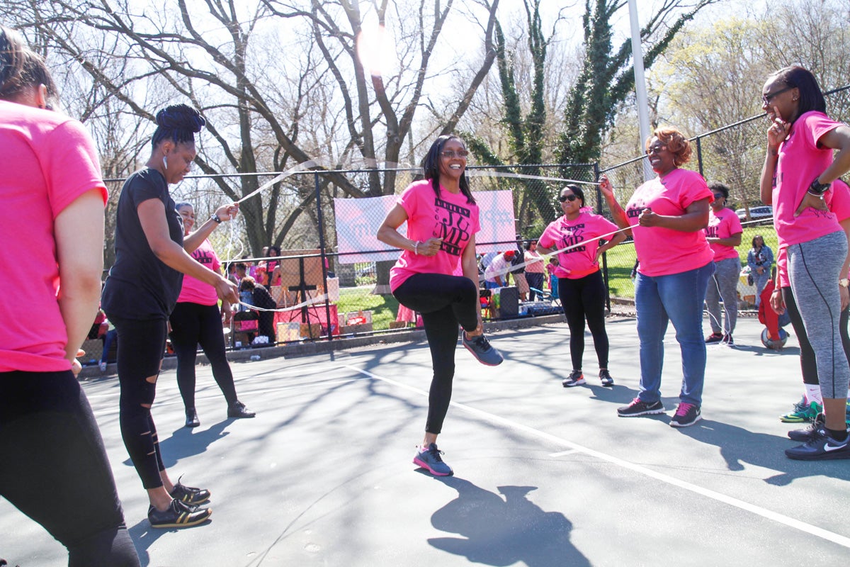 Philly Girls Jump! Draws Hundreds to Double Dutch in Awbury Park, 19138 -  WHYY