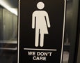 Bathroom sign