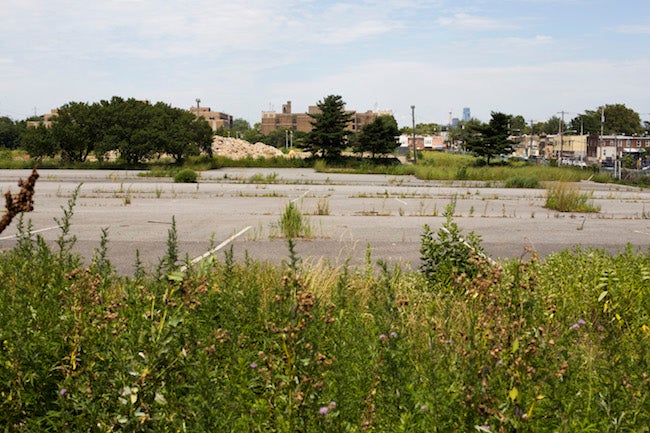 The site of the former GE West Philadelphia Works plant