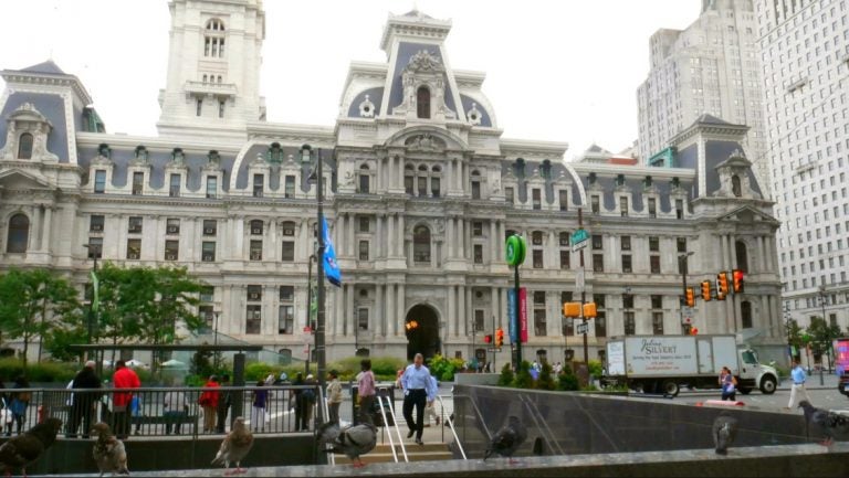 Philadelphia City Hall, as it looked Aug. 28, 2017 (Kimberly Paynter/WHYY, file)