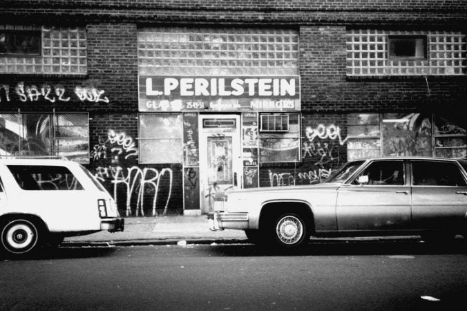 With the passage of time and changing neighborhoods, even once-thriving businesses leave their best days behind them. The neighborhood become unproductive for business as industry wained in America. (Courtesy of Allen Meyers)