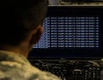 a West Point cadet participates in a cybersecurity exercise