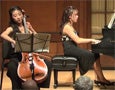 Sydney Lee, cello; Linzi Pan, piano