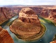 a river in a canyon