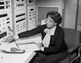 aeronautical engineer Mary Jackson at work