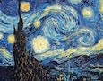 Vincent Van Gogh's Starry Night painting