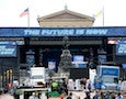 the NFL draft at the Philadelphia Art Museum