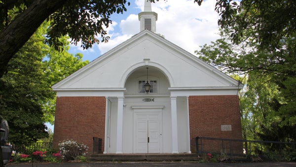 A church in Southampton houses the studio of Radio Philadelphia.