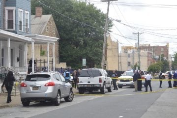  Residence of Monday's shooting in the 400 block of W. 7th Street in Wilmington (John Jankowski/for Newsworks) 