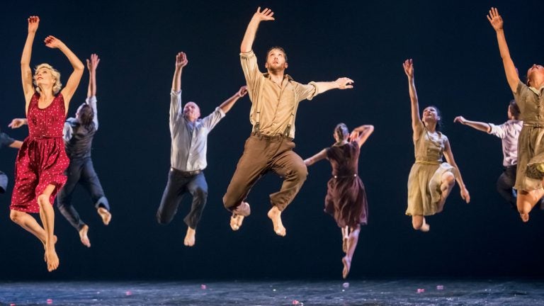  The world-renowned contemporary Canadian dance troupe Les Ballets Jazz de Montréal comes to Philadelphia January 16-18.  (Photo by Gregory Batardon) 