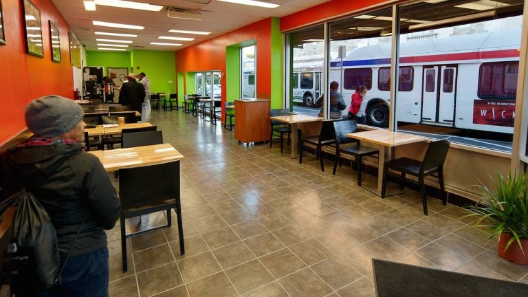  The inside of Happy Bread Cafe on the corner of Germantown and Chelten avenues. (Bas Slabbers/for NewsWorks) 