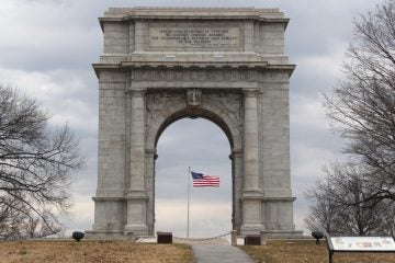  The National Memorial Arch at Valley Forge National Historical Park. (Emma Lee/File photo for NewsWorks) 