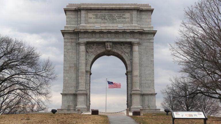 The National Memorial Arch at Valley Forge National Historical Park. (Emma Lee/File photo for NewsWorks) 