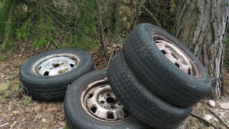 A proposed bill would require tires be recycled. (Courtesy of Wikimedia)