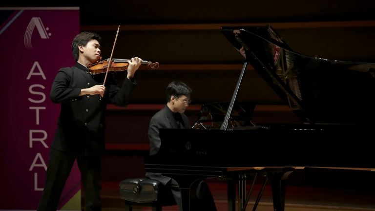 Violinist Timothy Chooi performs at the Astral music festival. (Ryan Brandenberg/Astral Artists)