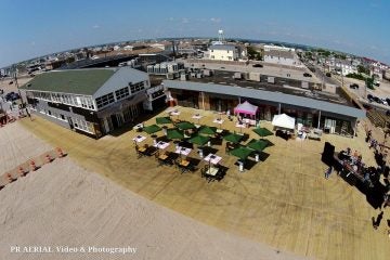  The Sawmill Café and newly rebuilt boardwalk as seen on June 14, 2014. (Photo: PR Aerial Photography & Video Services) 