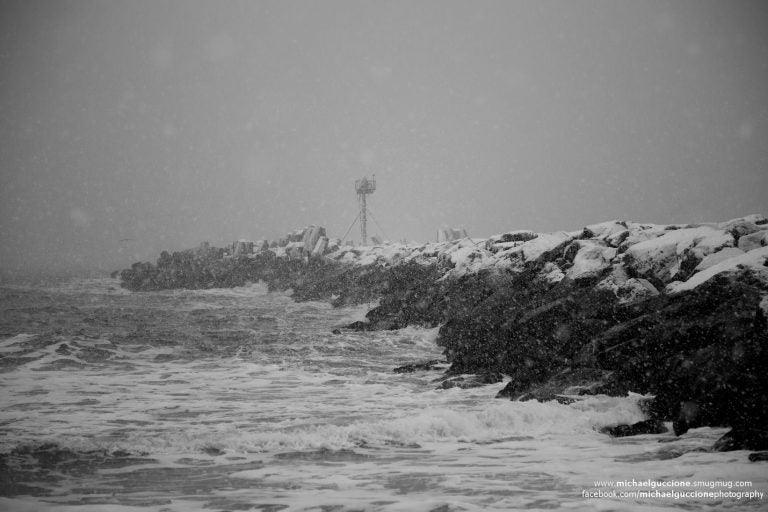  The Manasquan Inlet in early February 2015 by Michael Guccione Photography‎. 