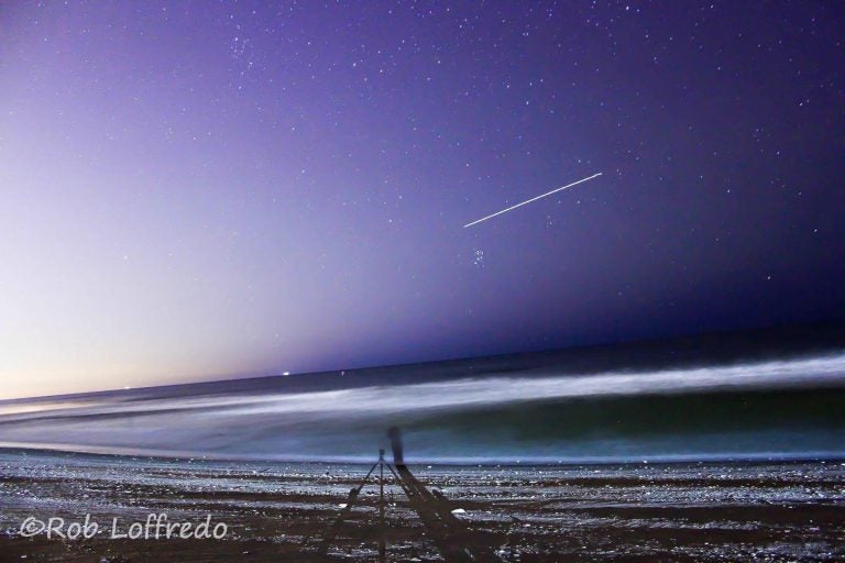  JSHN contributor Rob Loffredo snapped this photo during the Perseid meteor shower  in August 2015.  