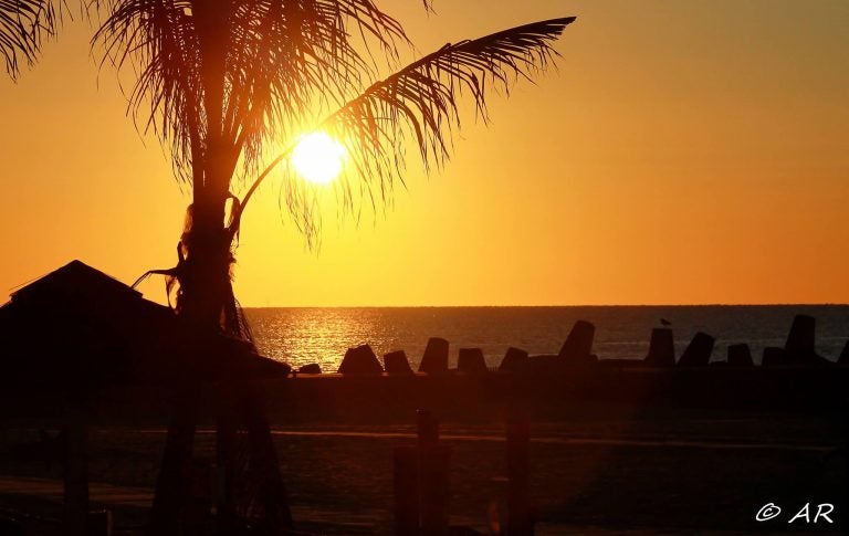  The August 21, 2013 sunrise in Point Pleasant Beach. (Photo: Asta Riporti) 