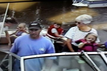  Footage from a camera that has been in the Surf City Police Department's lost and found since August 2000. (Image courtesy of the Surf City Police Department) 