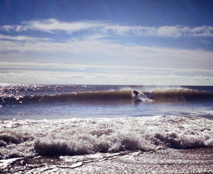  This morning in South Seaside Park. (Justin Auciello/Jersey Shore Hurricane News) 