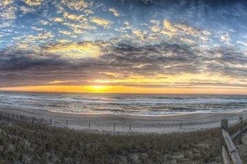 Today's sunrise in Surf City by JSHN contributor Phil Chillemi‎.