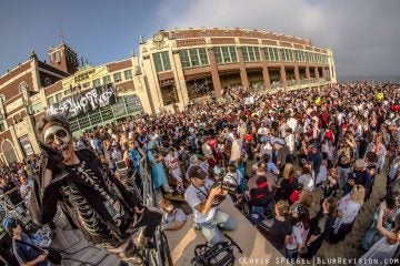  Zombies invading Asbury Park Saturday. (Photo: Chris Spiegel/Blur Revision Media Design) 