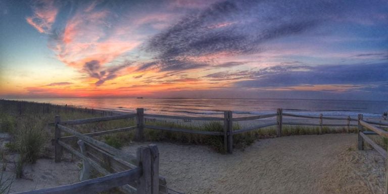 Before sunrise today in Surf City by JSHN Contributor Phil Chillemi.