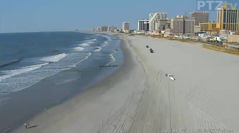  Shortly before 10 a.m. today in Atlantic City via AtlanticCityWebcam.com.  