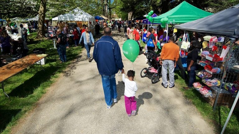  A scene from last year's Mt. Airy Day on the grounds of the Cliveden. (Bas Slabbers/for NewsWorks, file) 