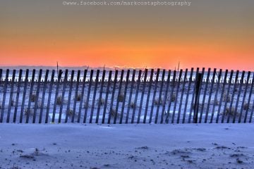  Sunrise today at Seven Presidents Oceanfront Park in Long Branch, NJ. Image courtesy of Mark A. Costa/MAC Photography 