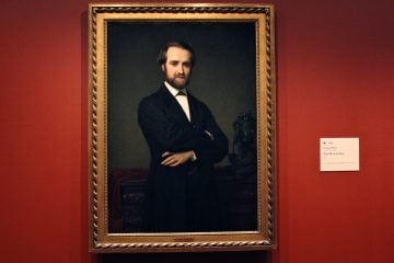 Paul Durand-Ruel promoted the Impressionists across Europe and in the United States. During his career he acquired more than 5,000 works by Monet, Renoir, Pissarro, Degas, Sisley, Cassatt, and Manet. (Emma Lee/WHYY)