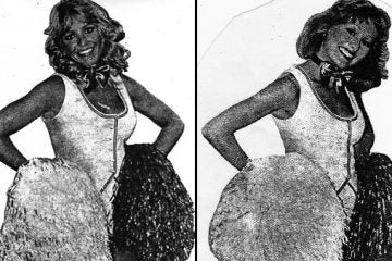  Images of Cheryl Frey (left) and Beth Treston, stage name of Marybeth Hagan, circa 1979, from 'The Evening Bulletin,' a popular Philadelphia newspaper back in the day. (Images courtesy of Marybeth Hagan) 