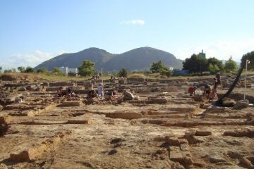  The excavation site in Mallorca. (Photo courtesy of Addie McKenzie) 
