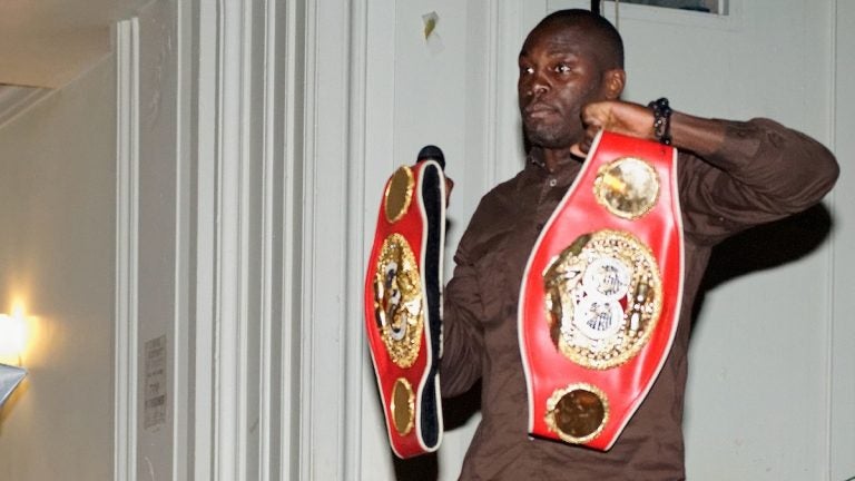 Two-time cruiserweight boxing world champion Steve Cunningham