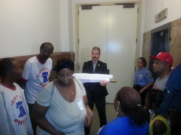 parents deliver petitions to mayor's rep