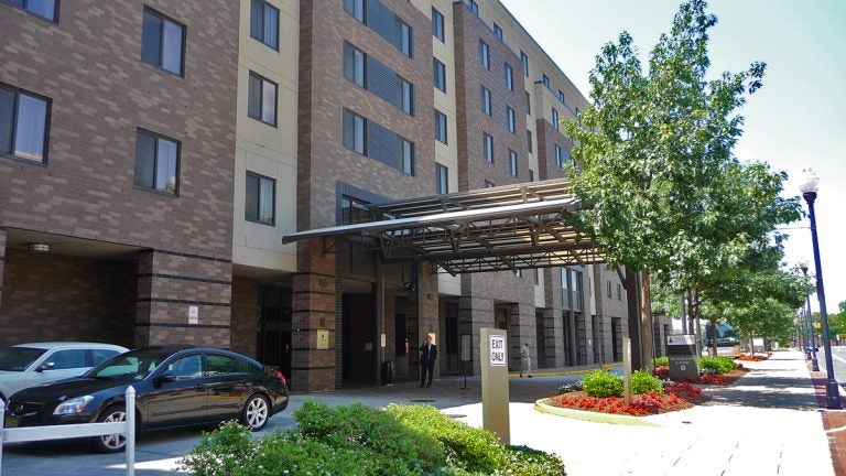 20130830-lafeyette-yard-hotel-1200 Lafayette Hotel & Conference Center took over after the Marriot ended its contract with the city. (Alan Tu/WHYY)