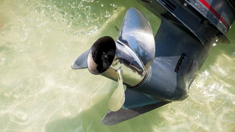  A propeller can be quite sharp. (Image from Shutterstock) 