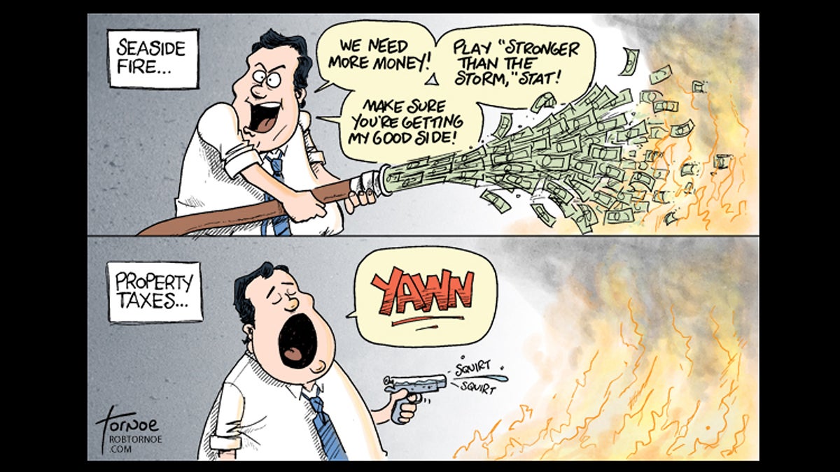 N.J. property taxes The fire that continues to burn WHYY