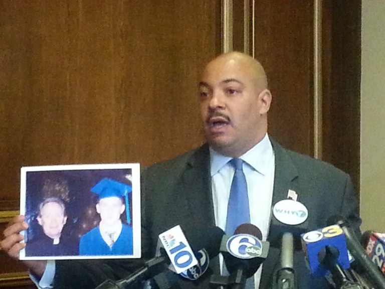 DA Seth Williams holds up victims picture