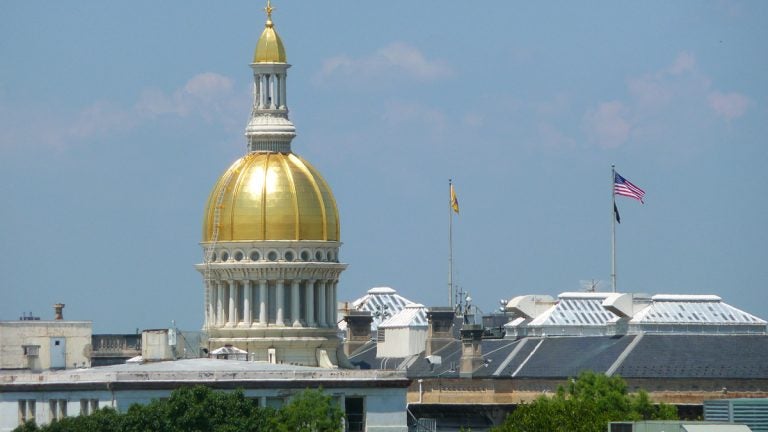  Golden dome of the State Capitol in Trenton (Alan Tu/WHYY) 