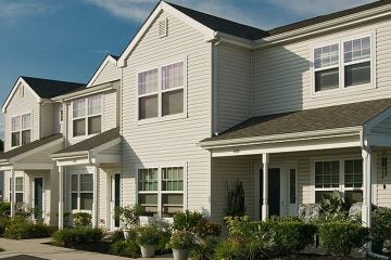  The Ethel R. Lawrence Homes was the first affordable housing complex built in the suburbs under the Mt. Laurel Doctrine. (Mark Lozier/Fair Share Housing Development) 