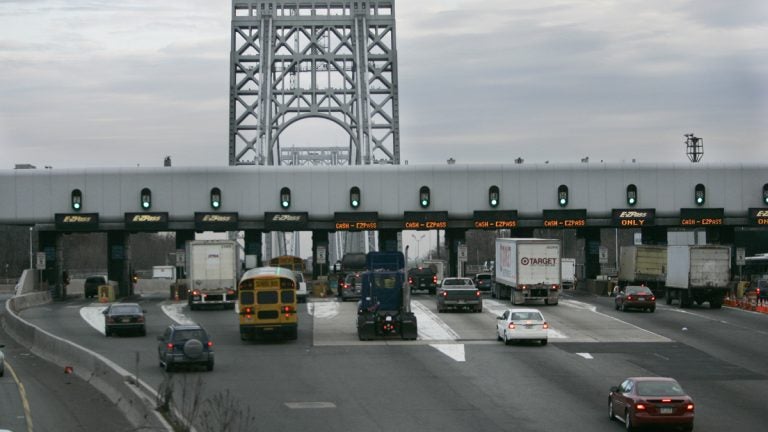  Cars approach the toll booth at the George Washington bridge in Fort Lee, N.J. (AP File Photo/Mary Altaffer) 