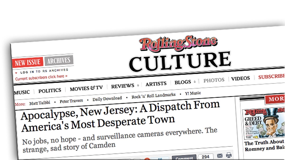 Rolling Stones Camden profile just more urban porn? - WHYY