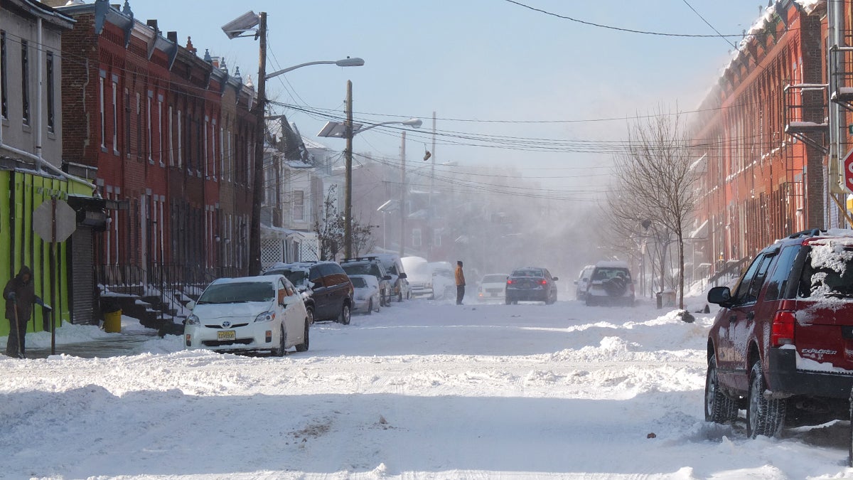 National Weather Service Snow totals for New Jersey WHYY
